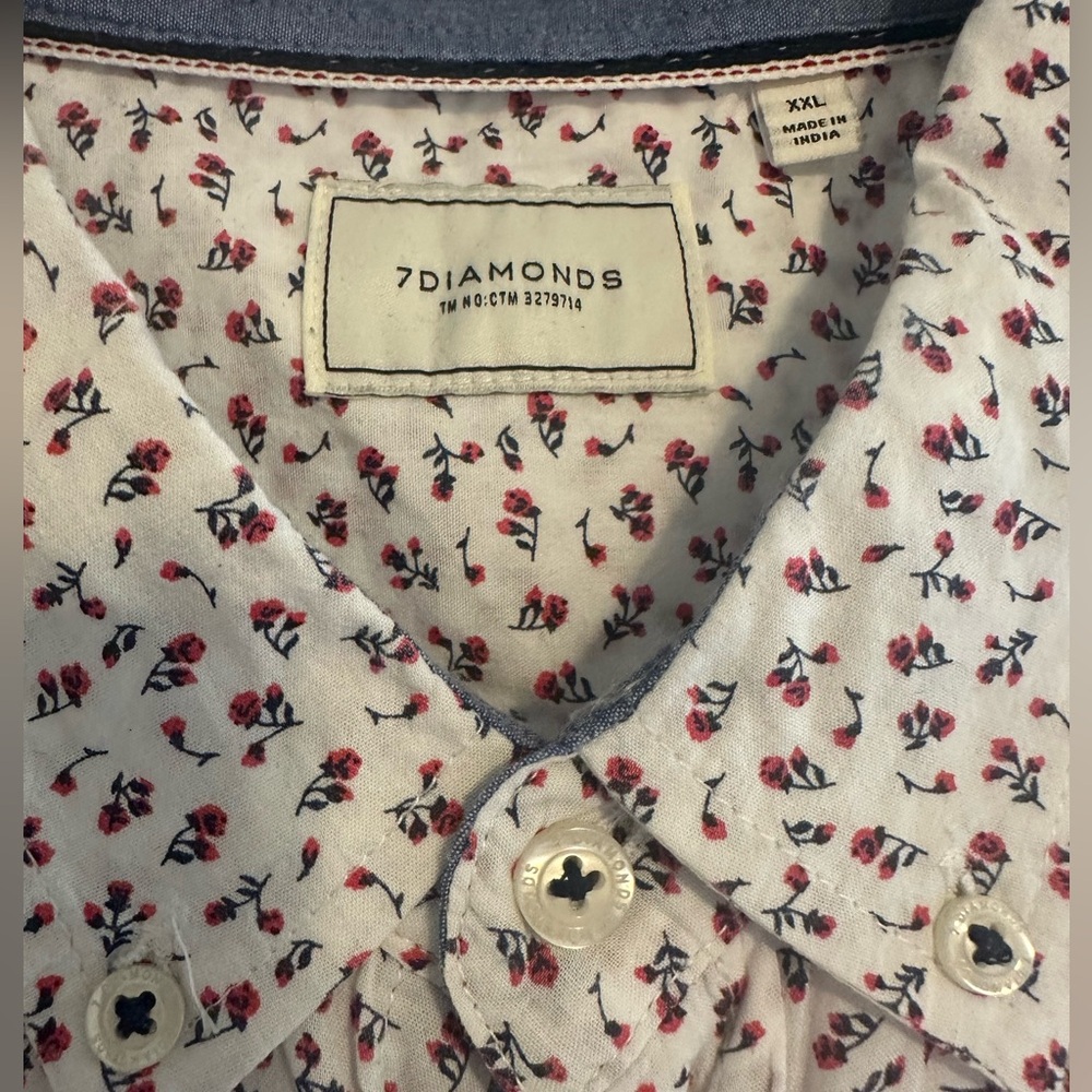 7 Diamonds Shirt Mens XXL